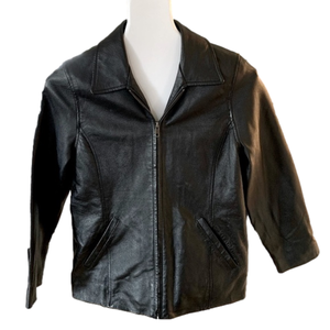 Wilsons Black Leather Jacket